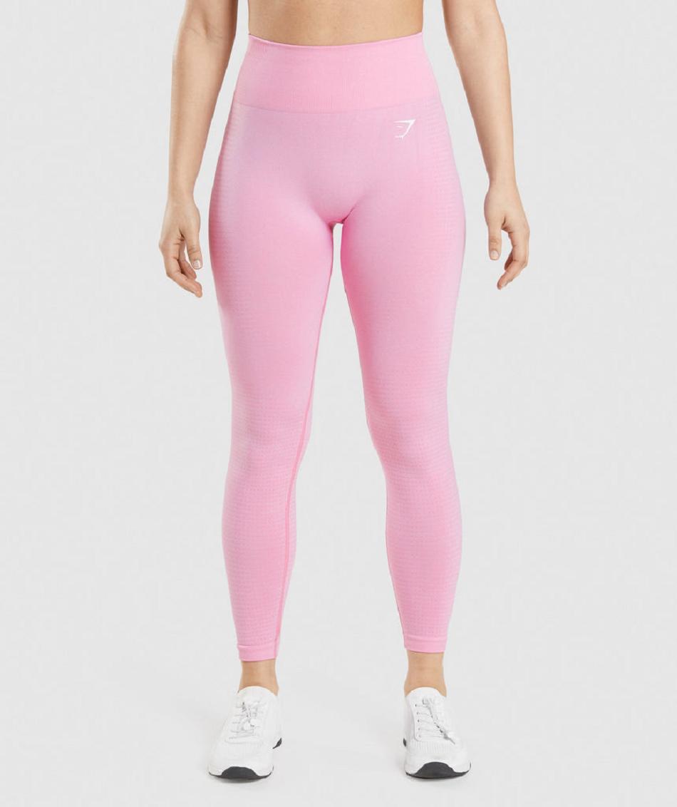 Gymshark Vital Seamless 2.0 Ženske Tajice Roze | HR 4042NWY